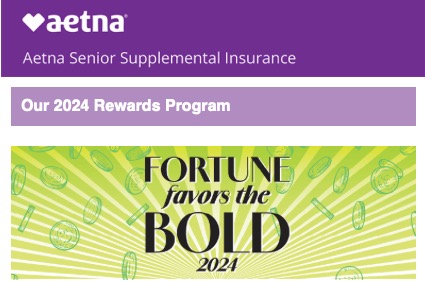 Aetna Fortune Favors the Bold 2024