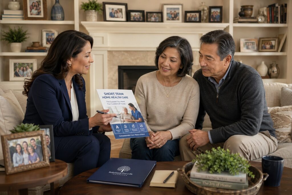 Home Health Care plans can help your client recover at home by covering expenses not covered by Medicare.